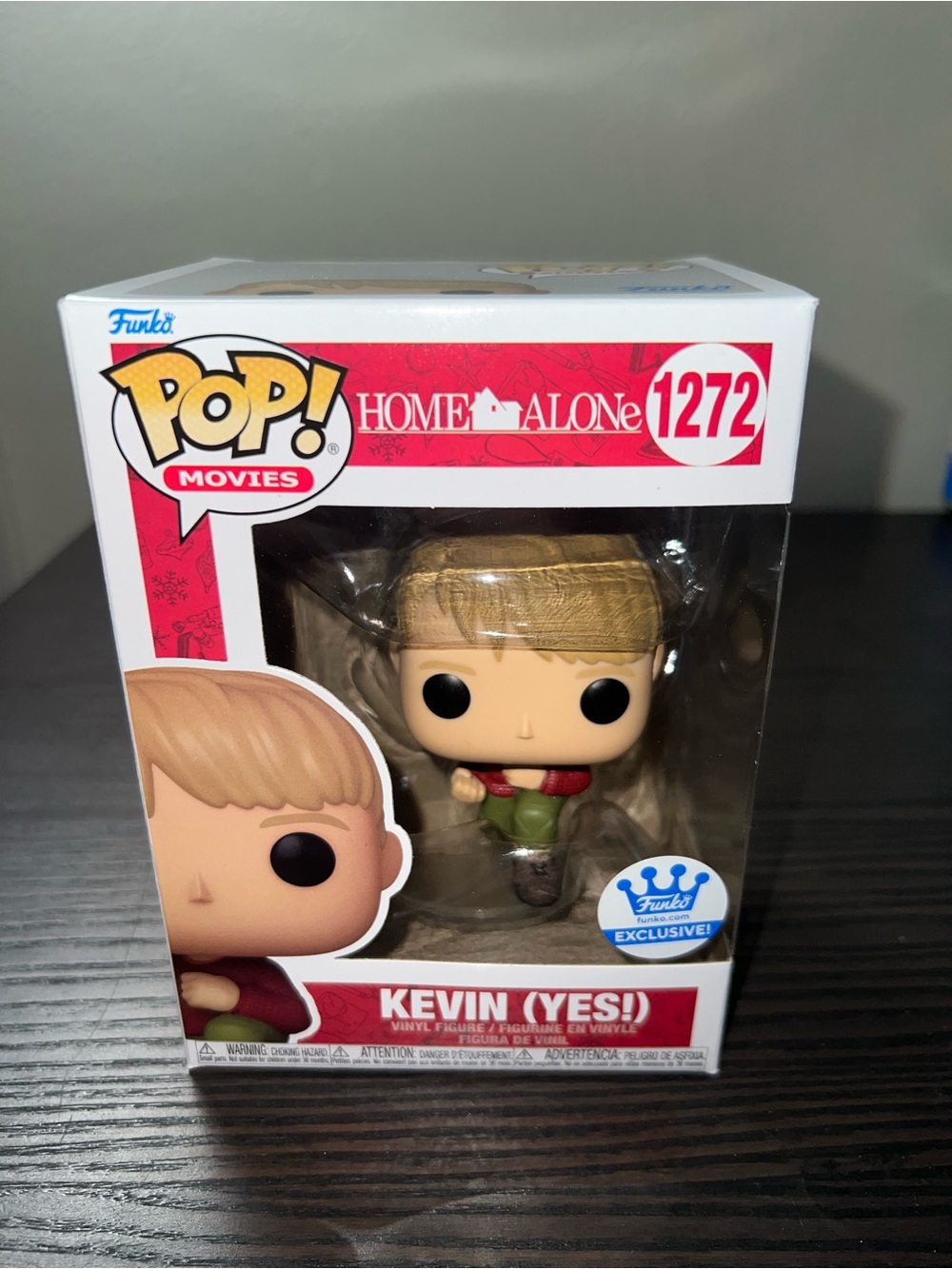 EXCLUSIVE Kevin Home Alone (Yes!) Funko Pop #1272 Movies Christmas Macaulay Film